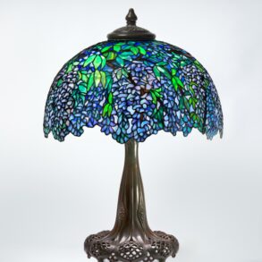 Louis Tiffany stained glass lamp