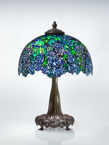 Louis Tiffany stained glass lamp