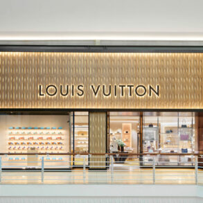 Louis Vuitton store interior design Cape Town
