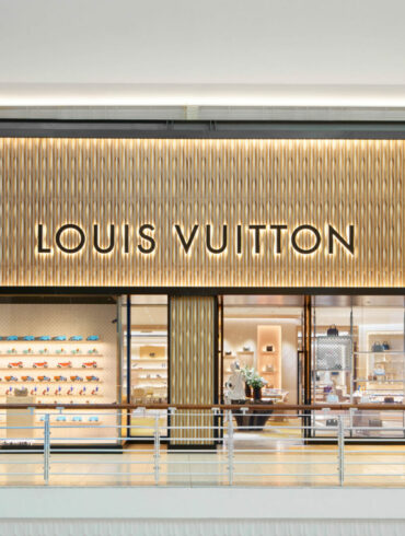 Louis Vuitton store interior design Cape Town