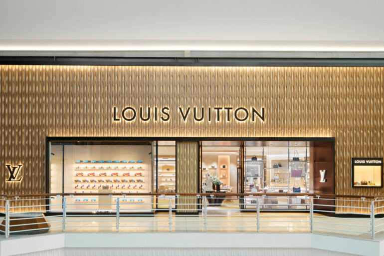 Louis Vuitton store interior design Cape Town