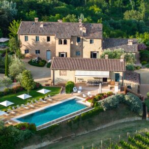 luxury villa remote landscape