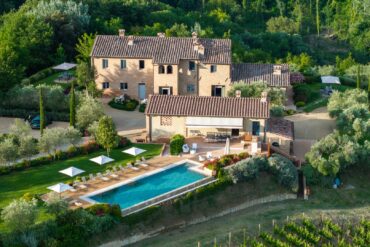 luxury villa remote landscape