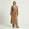 manteau cachemire luxe minimaliste