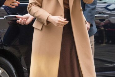 Meghan Markle wool coat