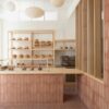 Milan modern bakery interior