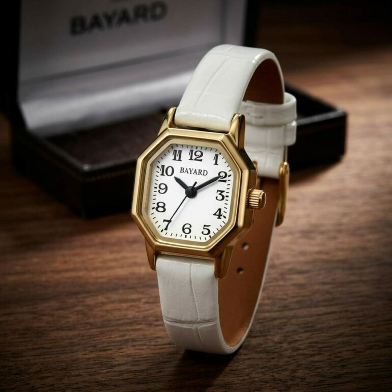 montre acier bracelet cuir