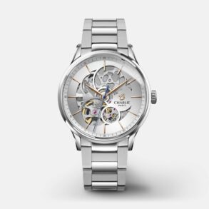 montre mécanisme cadran acier