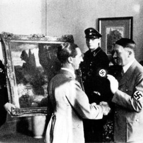 Nazis tableau peinture ordinateur
