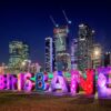 Sydney Melbourne Brisbane skyline