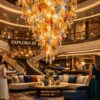 Venini Murano glass Explora III ship interior
