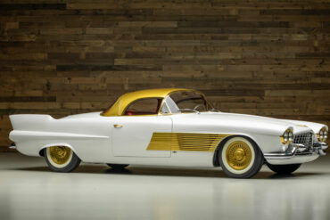 1953 gold Cadillac car