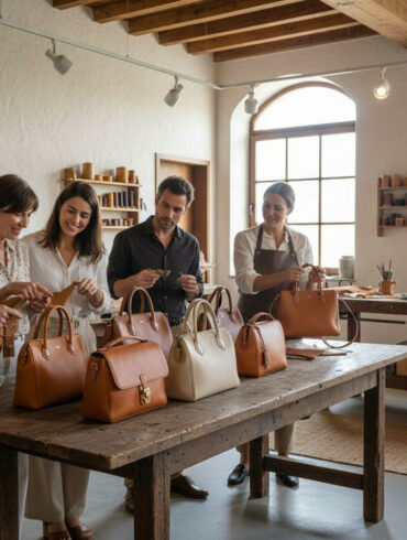 atelier maroquinerie luxe italie