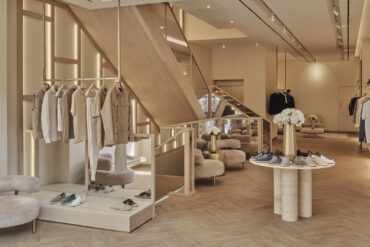 Aurelien flagship store interior Knightsbridge London