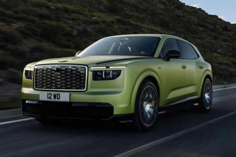 Bentley electric luxury car
