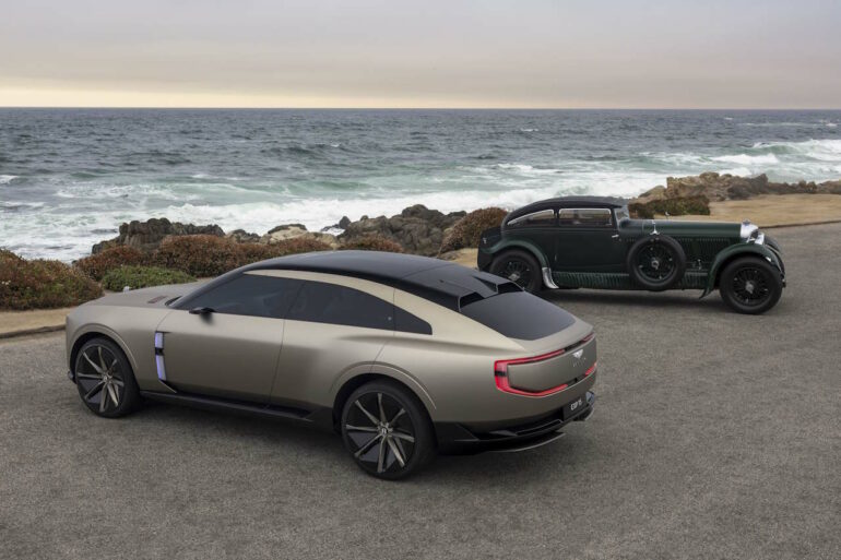 Bentley first electric car luxury design