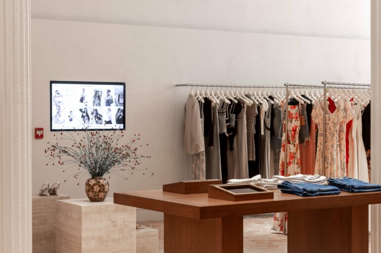 boutique Reformation clothing store