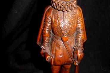 boxwood Renaissance sculpture statuette