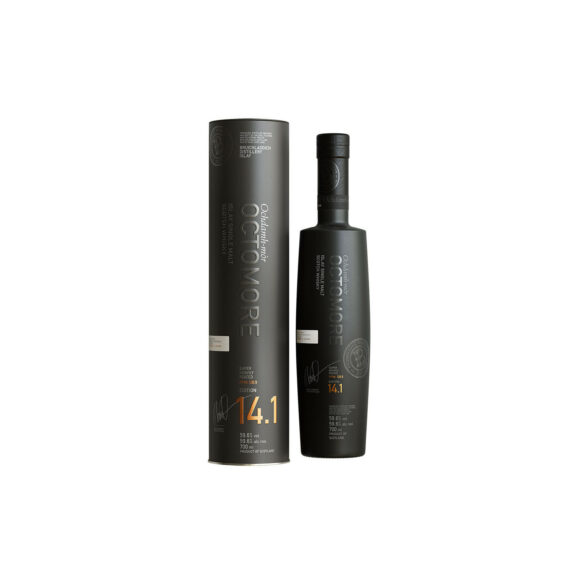 Bruichladdich Octomore whisky bottle