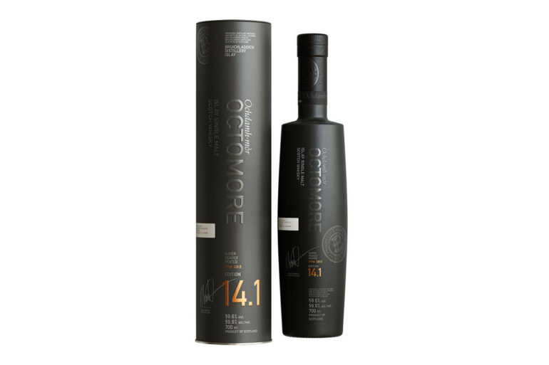 Bruichladdich Octomore whisky bottle