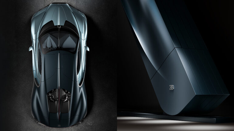 Bugatti Tourbillon folding TV