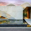 Dallas house undulating roof