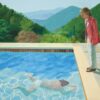 David Hockney pool painting