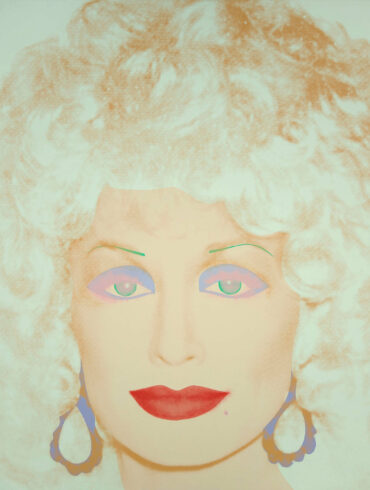 Dolly Parton Warhol portrait