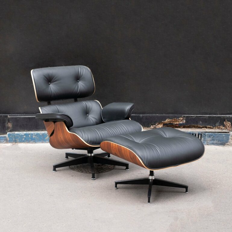 Eames lounge chair Herman Miller mid century modern