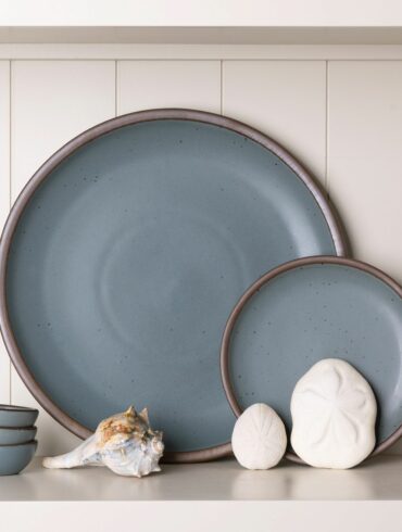 elegant ceramic serving platters