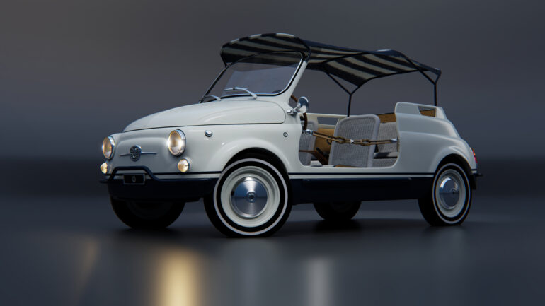 Fiat 500 Jolly modern concept