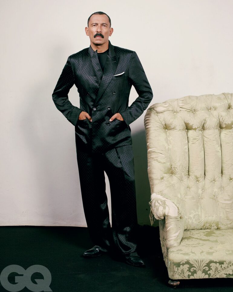 Haider Ackermann Tom Ford suit