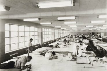industrial aircraft factory loft