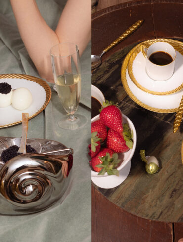 L'Objet Jessica McCormack tableware caviar dish