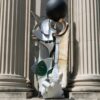 Liu Wei Met facade sculptures