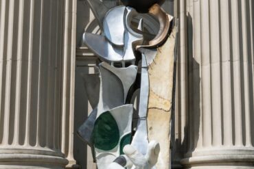 Liu Wei Met facade sculptures