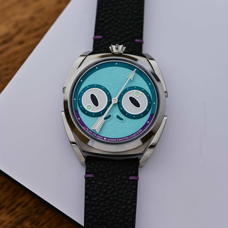 Louis Erard Chaykin turquoise watch