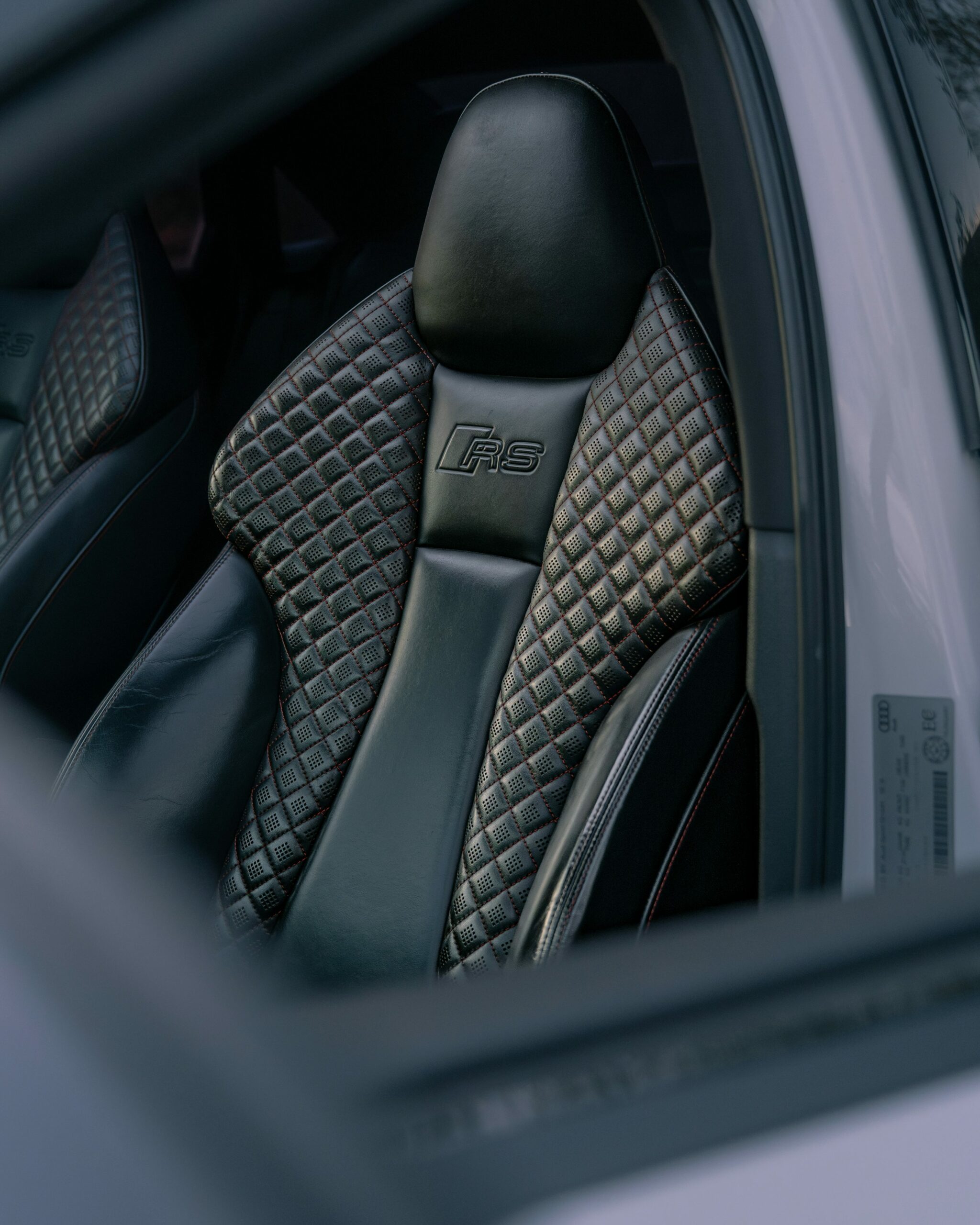 luxurious quilted leather interior