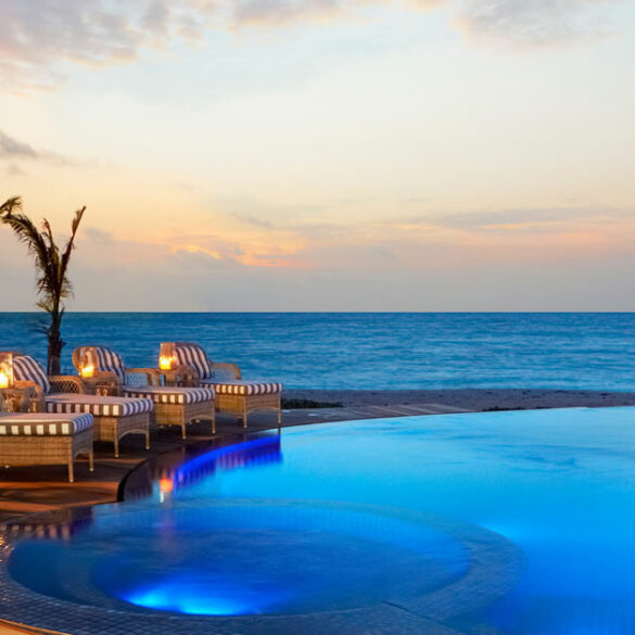 luxury resort infinity pool