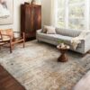 modern area rug living room