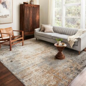 modern area rug living room