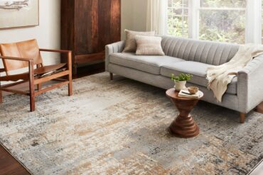modern area rug living room