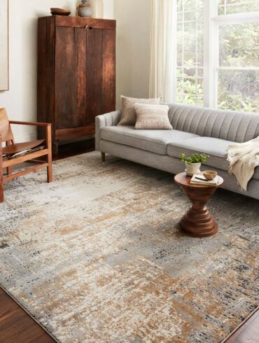 modern area rug living room