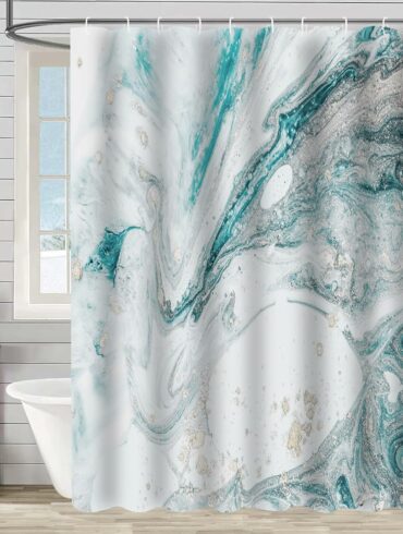 modern bathroom shower curtain