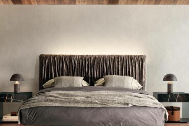 modern designer metal bed
