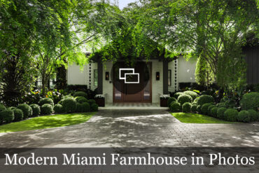 modern farmhouse mansion Miami