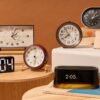 modern minimalist alarm clocks