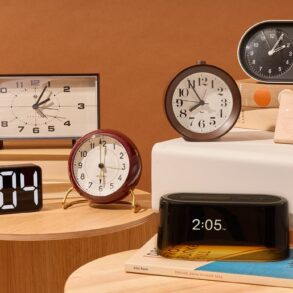 modern minimalist alarm clocks