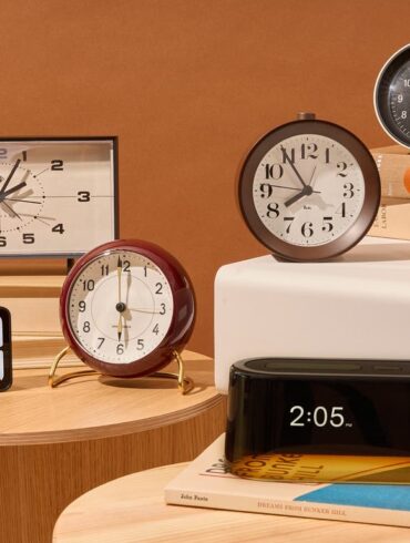 modern minimalist alarm clocks