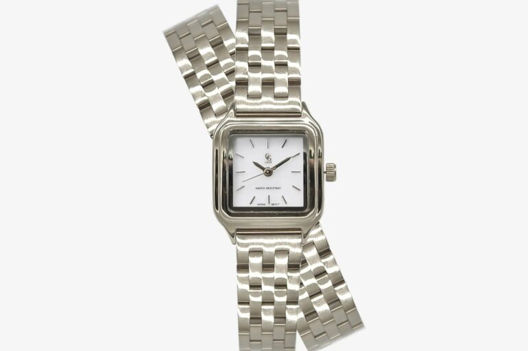 montre luxe bracelet acier